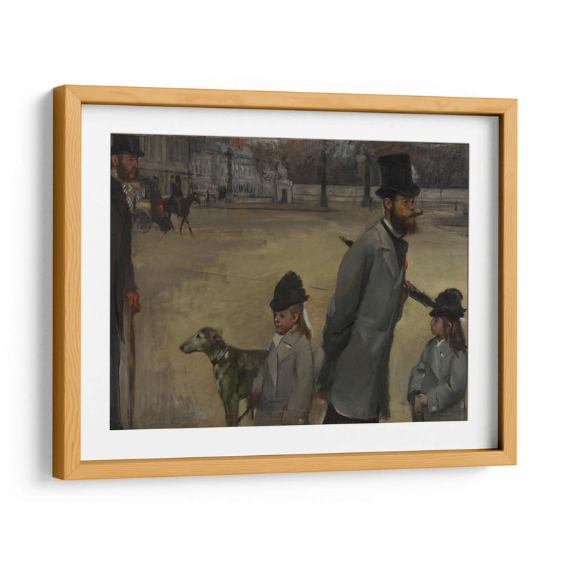 Plaza de la Concordia - Edgar Degas | Cuadro decorativo de Canvas Lab