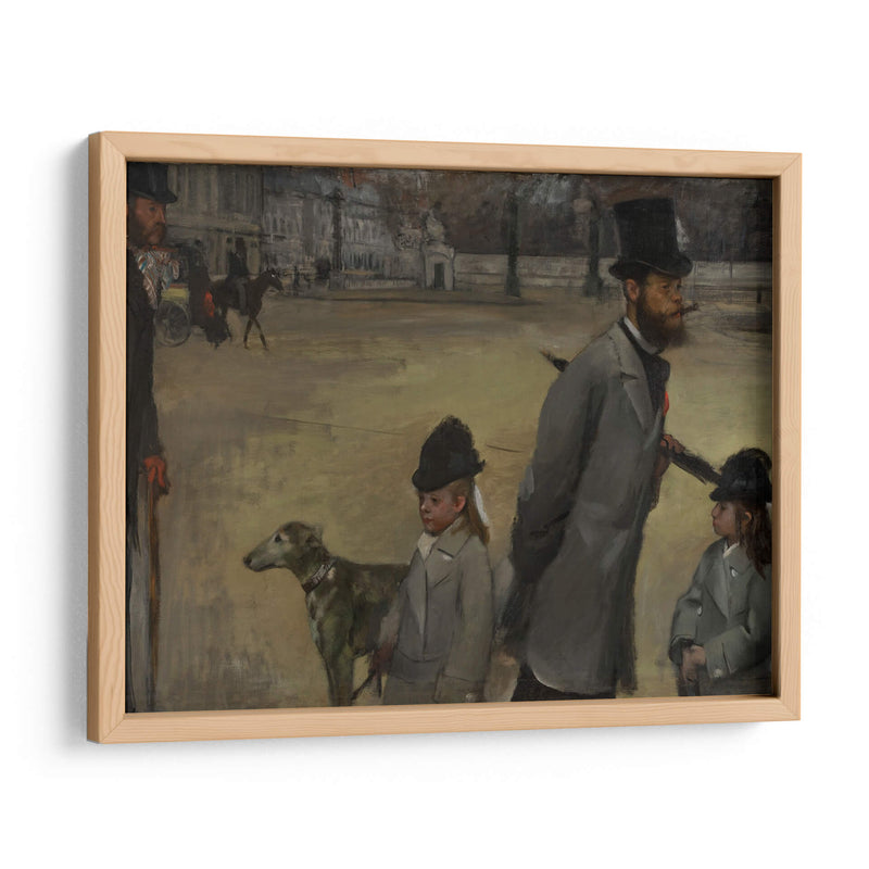 Plaza de la Concordia - Edgar Degas | Cuadro decorativo de Canvas Lab