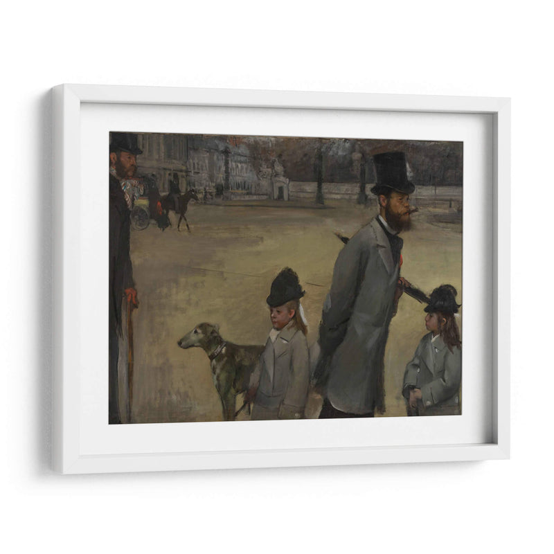 Plaza de la Concordia - Edgar Degas | Cuadro decorativo de Canvas Lab