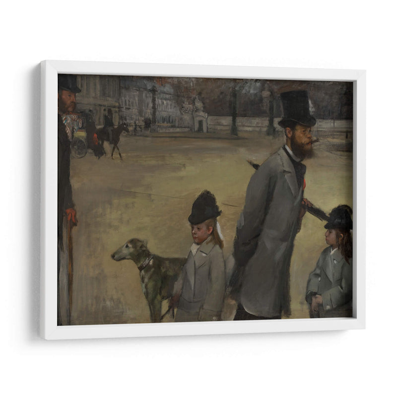 Plaza de la Concordia - Edgar Degas | Cuadro decorativo de Canvas Lab