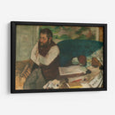 Retrato de Diego Martelli - Edgar Degas | Cuadro decorativo de Canvas Lab