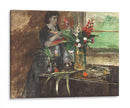 Retrato de Estelle Musson Degas - Edgar Degas | Cuadro decorativo de Canvas Lab