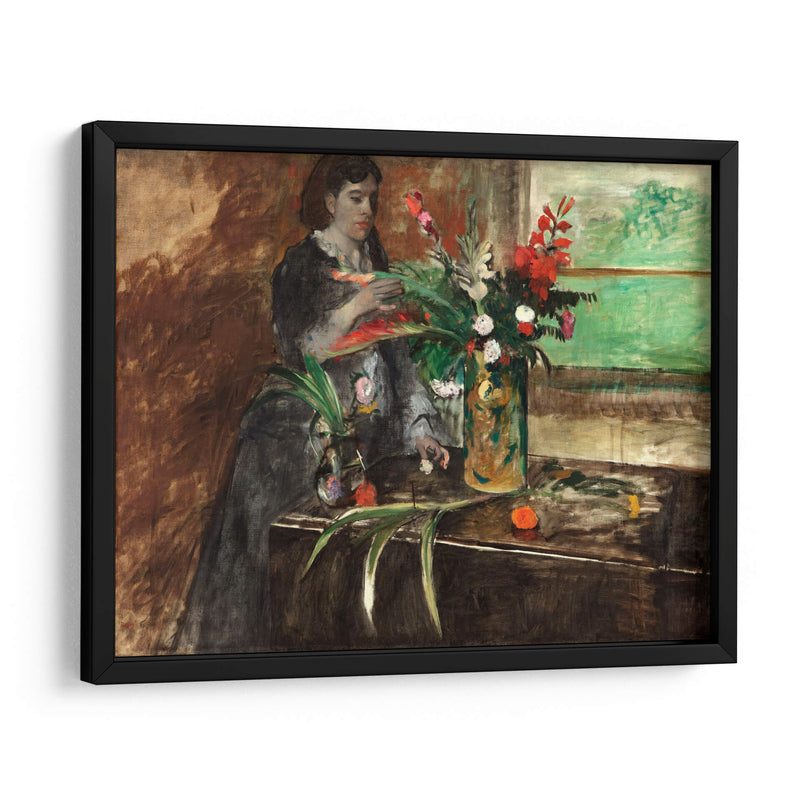 Retrato de Estelle Musson Degas - Edgar Degas | Cuadro decorativo de Canvas Lab