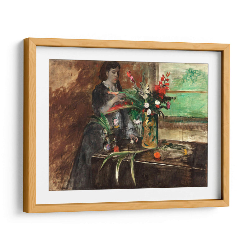 Retrato de Estelle Musson Degas - Edgar Degas | Cuadro decorativo de Canvas Lab