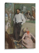 Retrato de Henri Michel-Lévy - Edgar Degas | Cuadro decorativo de Canvas Lab