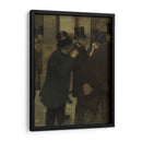 Retratos en la bolsa de valores - Edgar Degas | Cuadro decorativo de Canvas Lab