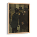 Retratos en la bolsa de valores - Edgar Degas | Cuadro decorativo de Canvas Lab