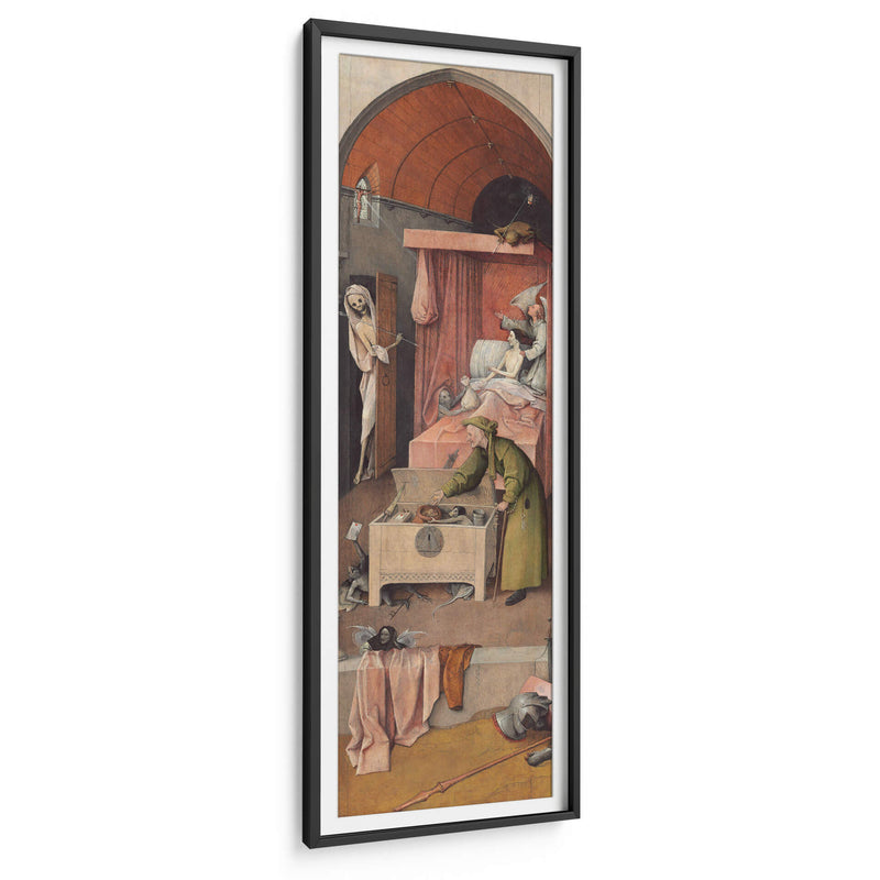La muerte y el avaro - El Bosco | Cuadro decorativo de Canvas Lab