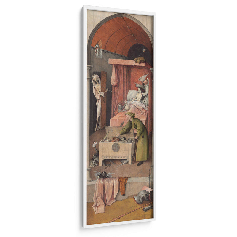 La muerte y el avaro - El Bosco | Cuadro decorativo de Canvas Lab