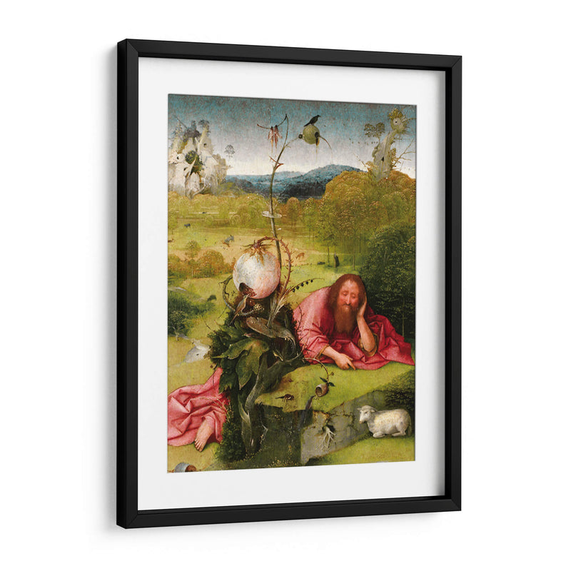 Meditaciones de san Juan Bautista - El Bosco | Cuadro decorativo de Canvas Lab