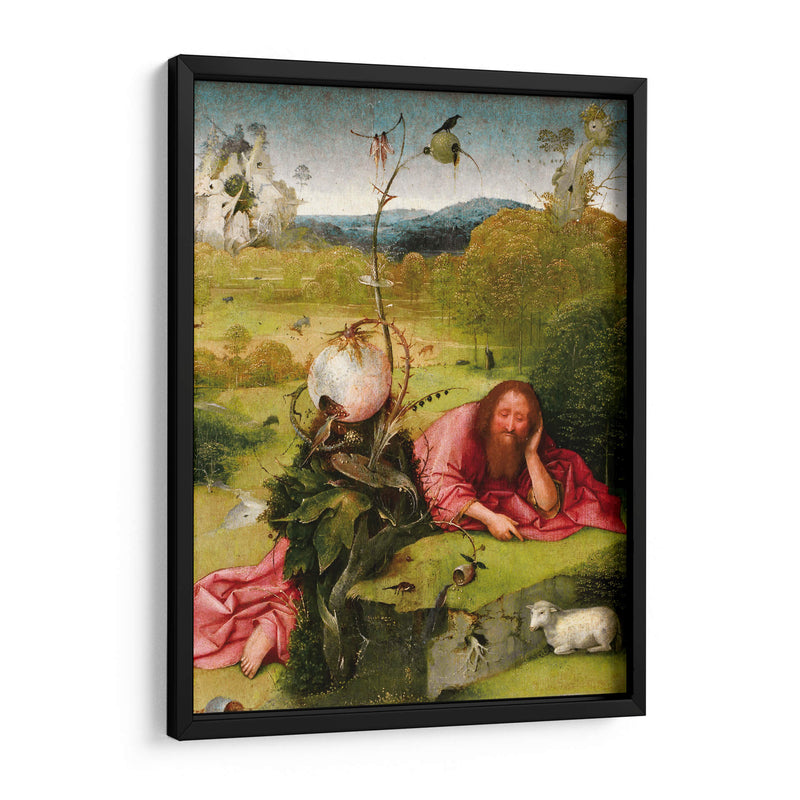 Meditaciones de san Juan Bautista - El Bosco | Cuadro decorativo de Canvas Lab