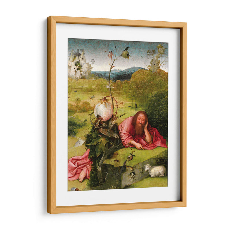 Meditaciones de san Juan Bautista - El Bosco | Cuadro decorativo de Canvas Lab