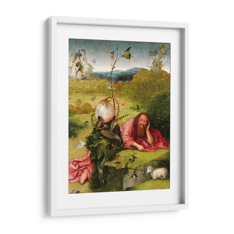 Meditaciones de san Juan Bautista - El Bosco | Cuadro decorativo de Canvas Lab