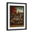 Tentación de san Antonio - El Bosco | Cuadro decorativo de Canvas Lab