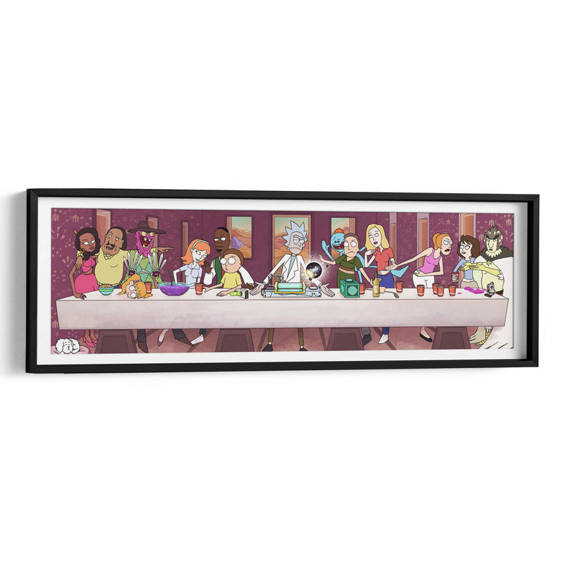 La última cena de Rick | Cuadro decorativo de Canvas Lab