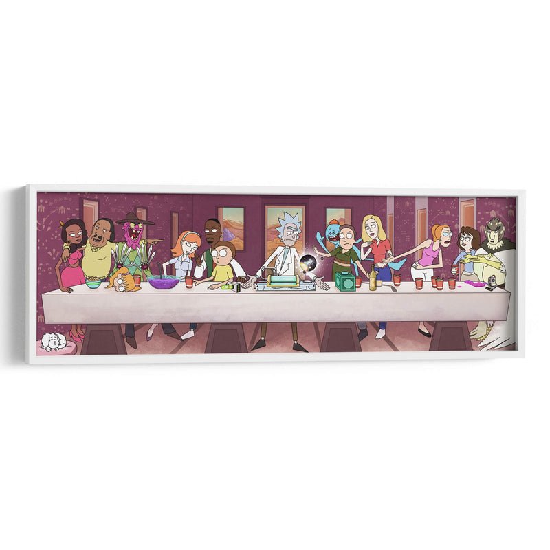 La última cena de Rick | Cuadro decorativo de Canvas Lab