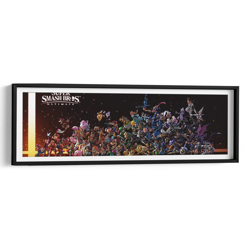 Universo Smash Bros. | Cuadro decorativo de Canvas Lab
