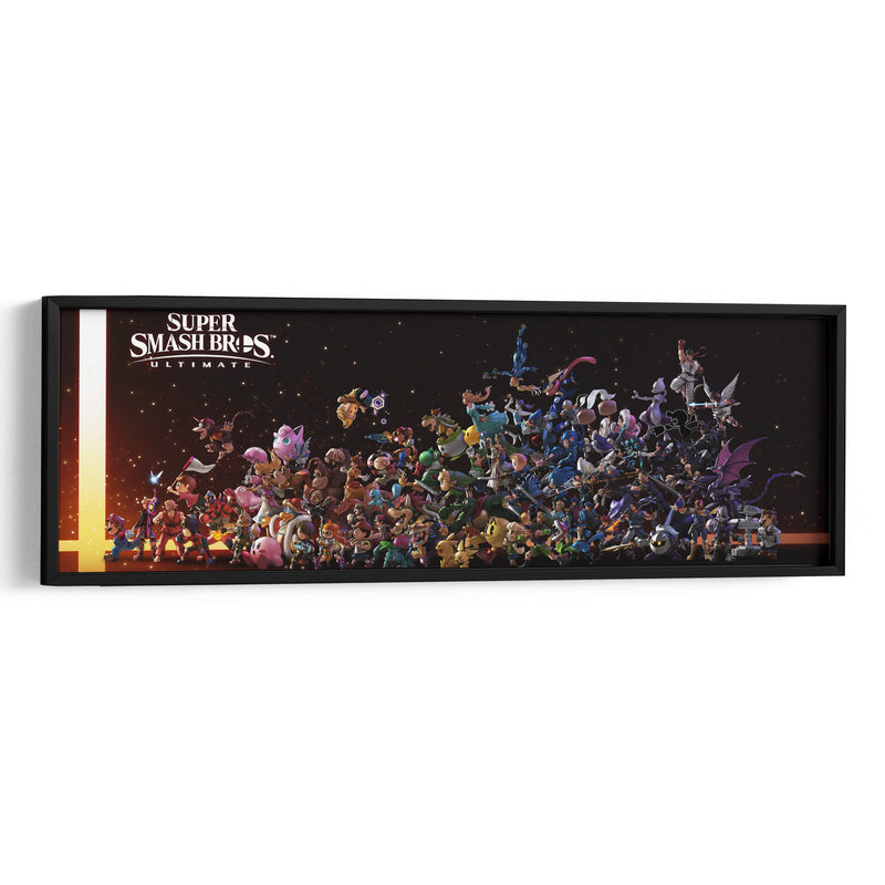 Universo Smash Bros. | Cuadro decorativo de Canvas Lab