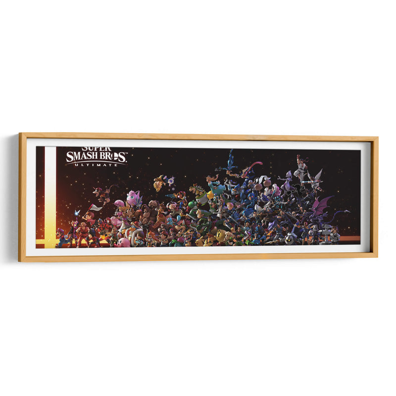 Universo Smash Bros. | Cuadro decorativo de Canvas Lab