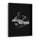 Impossible is Nothing | Cuadro decorativo de Canvas Lab