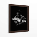 Impossible is Nothing | Cuadro decorativo de Canvas Lab