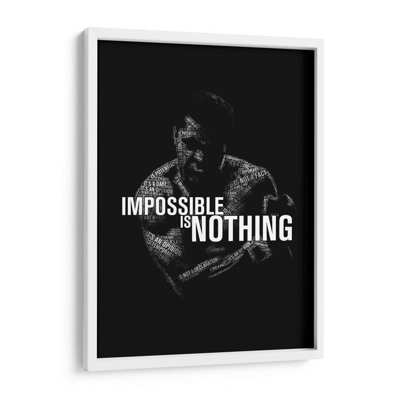 Impossible is Nothing | Cuadro decorativo de Canvas Lab
