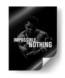 Impossible is Nothing | Cuadro decorativo de Canvas Lab