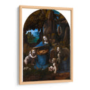 La Virgen de las rocas (versión Londres) - Leonardo da Vinci | Cuadro decorativo de Canvas Lab