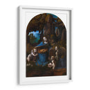 La Virgen de las rocas (versión Londres) - Leonardo da Vinci | Cuadro decorativo de Canvas Lab