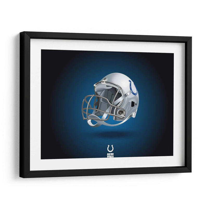 Indianapolis Colts helmet | Cuadro decorativo de Canvas Lab