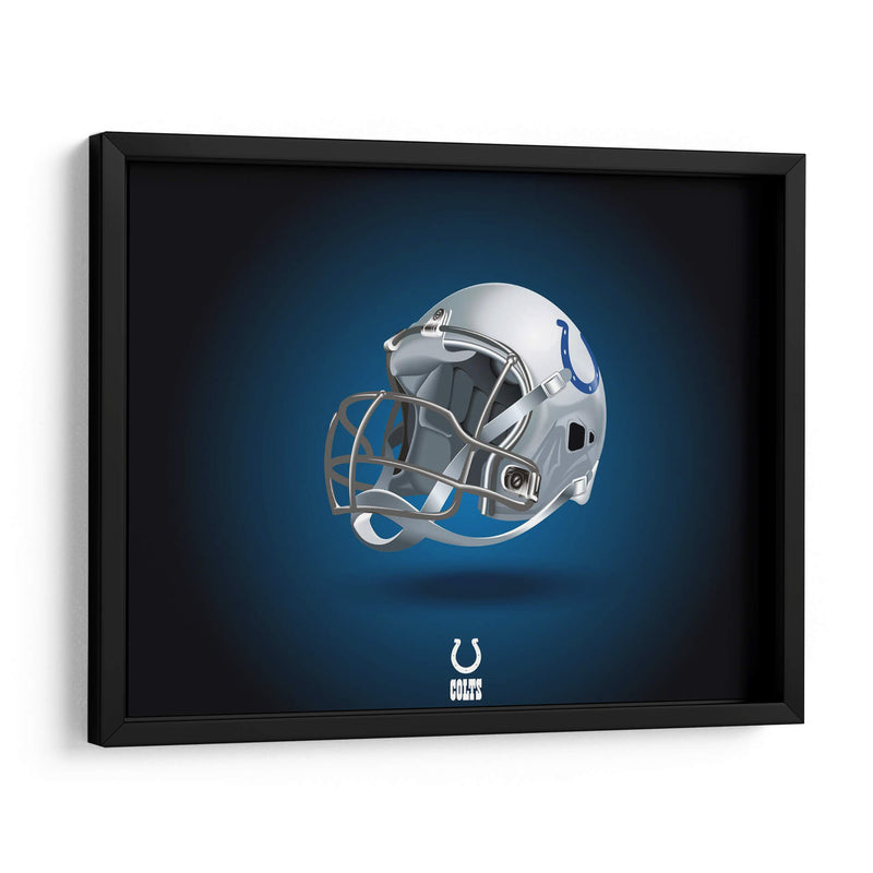 Indianapolis Colts helmet | Cuadro decorativo de Canvas Lab