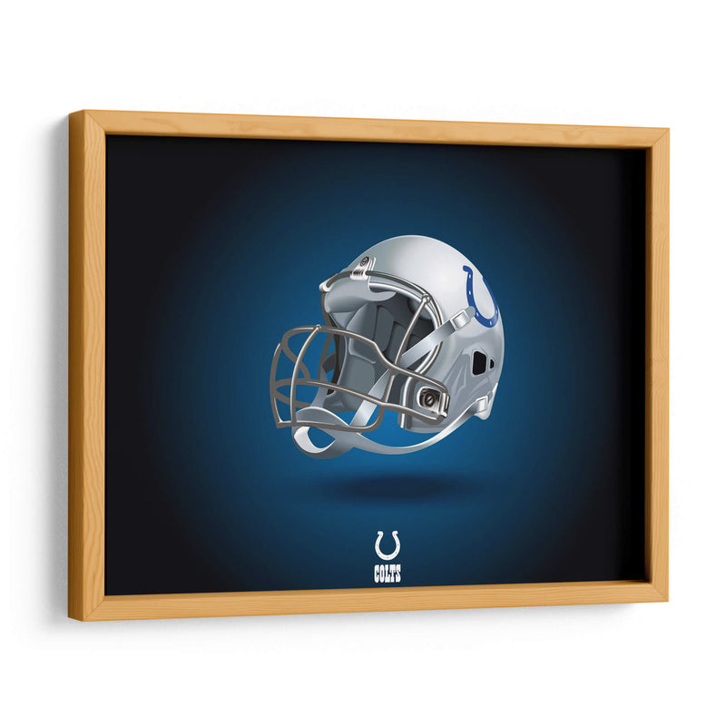 Indianapolis Colts helmet | Cuadro decorativo de Canvas Lab