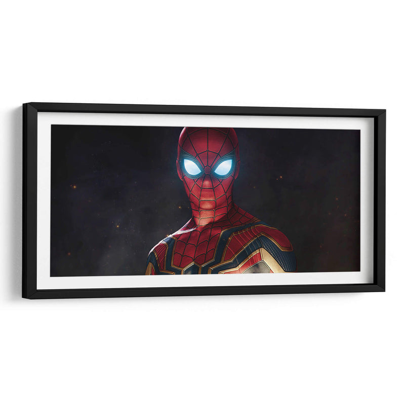 Ojos luminosos en la penumbra | Cuadro decorativo de Canvas Lab