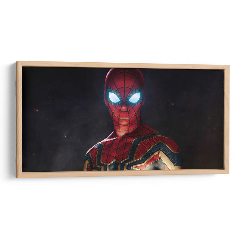 Ojos luminosos en la penumbra | Cuadro decorativo de Canvas Lab