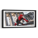 Spider-Man en pose | Cuadro decorativo de Canvas Lab