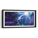 Spider-Man vs. Mysterio | Cuadro decorativo de Canvas Lab