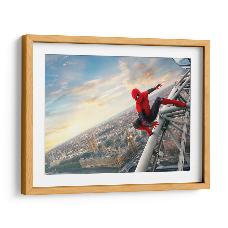 Spider-Man y el Parlamento británico | Cuadro decorativo de Canvas Lab