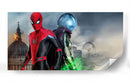 Spider-Man y Mysterio en Londres | Cuadro decorativo de Canvas Lab