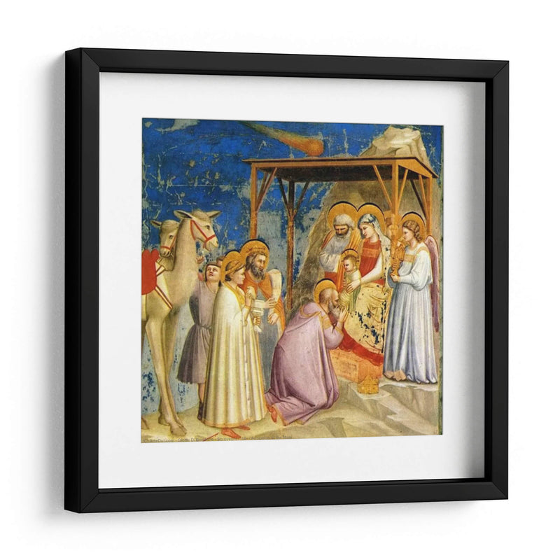 Adoración de los reyes magos - Giotto | Cuadro decorativo de Canvas Lab