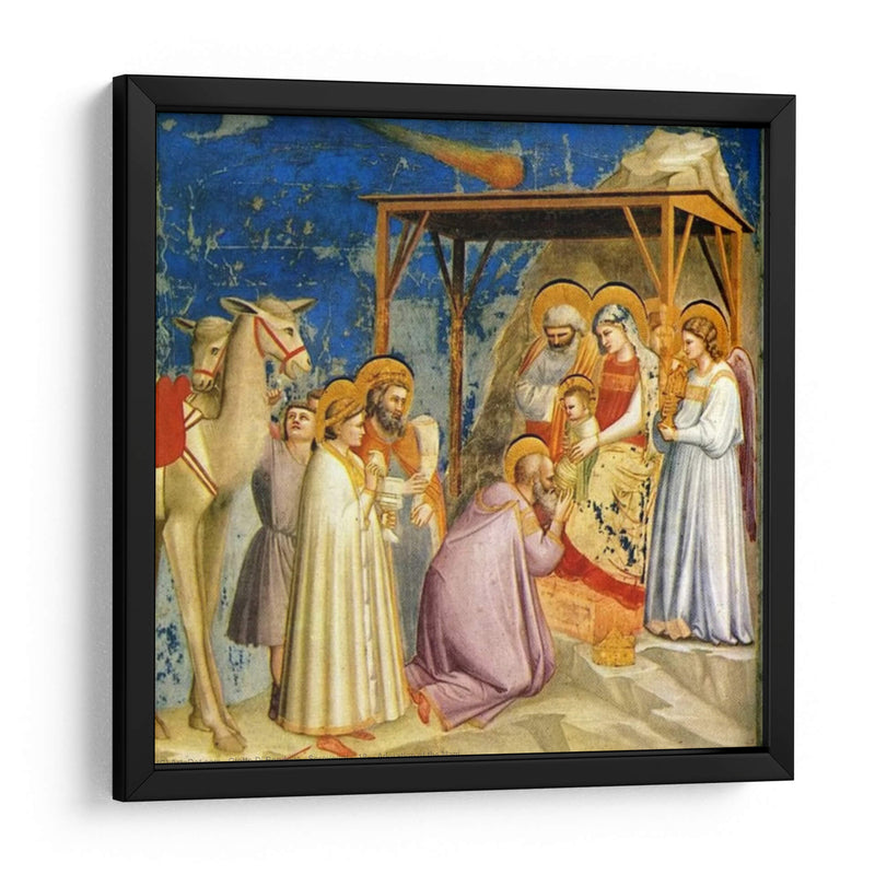 Adoración de los reyes magos - Giotto | Cuadro decorativo de Canvas Lab