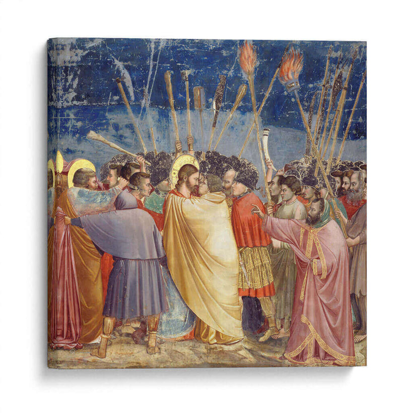 Beso de Judas - Giotto | Cuadro decorativo de Canvas Lab