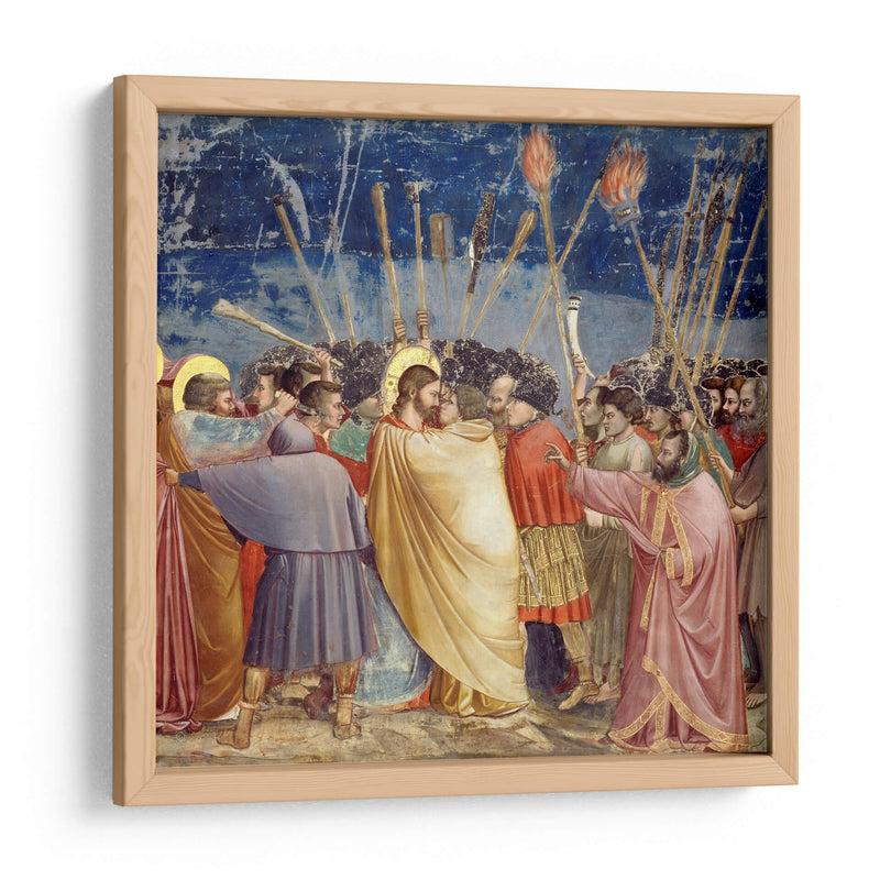 Beso de Judas - Giotto | Cuadro decorativo de Canvas Lab