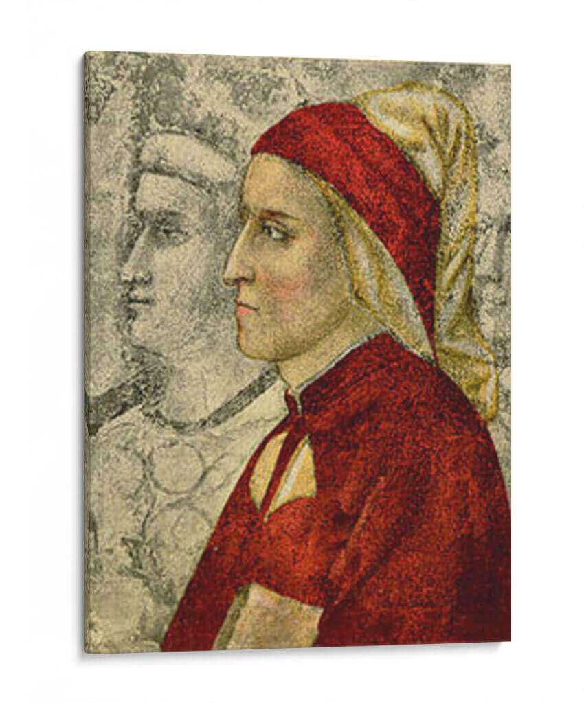 Dante - Giotto | Cuadro decorativo de Canvas Lab
