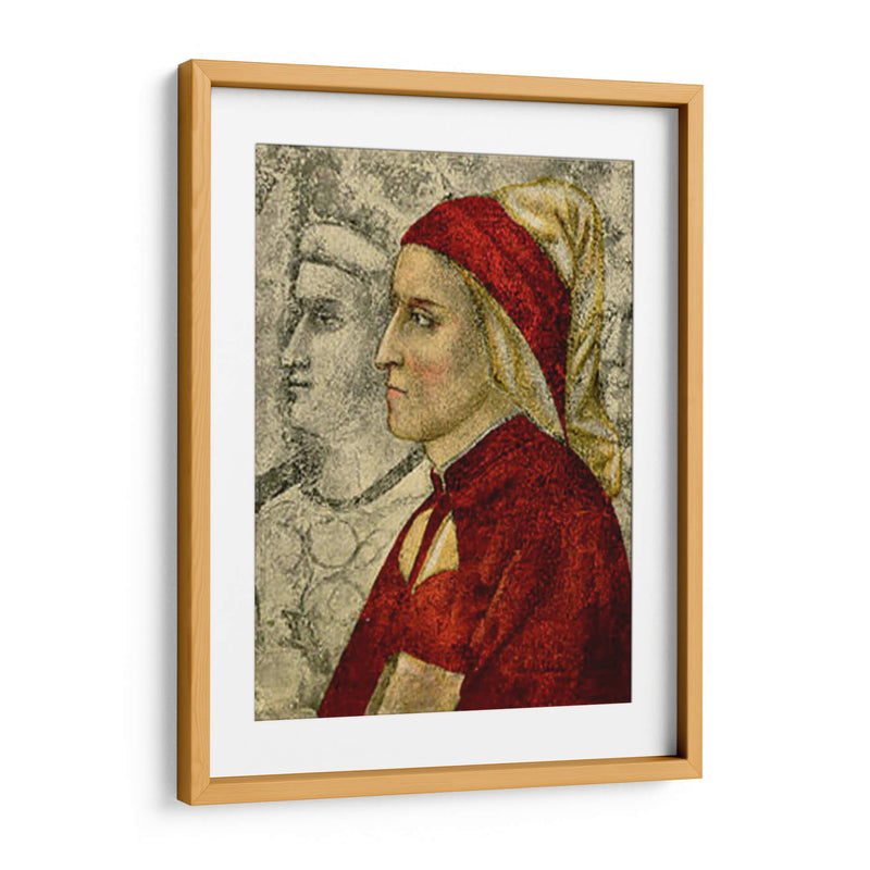 Dante - Giotto | Cuadro decorativo de Canvas Lab