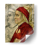 Dante - Giotto | Cuadro decorativo de Canvas Lab
