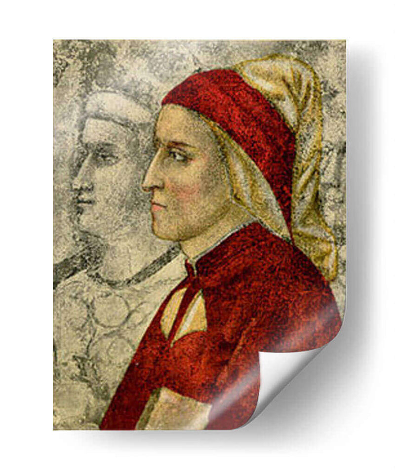 Dante - Giotto | Cuadro decorativo de Canvas Lab