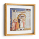 Joaquín y Ana se encuentran ante la Puerta Dorada - Giotto | Cuadro decorativo de Canvas Lab