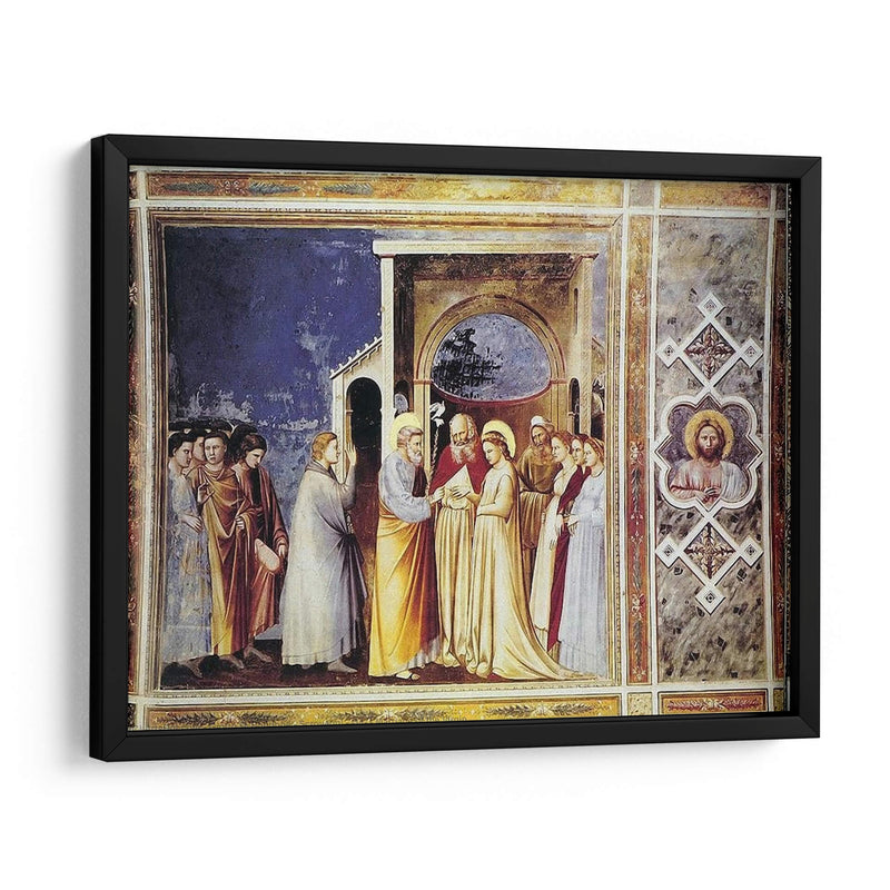 Los desposorios de la Virgen - Giotto | Cuadro decorativo de Canvas Lab