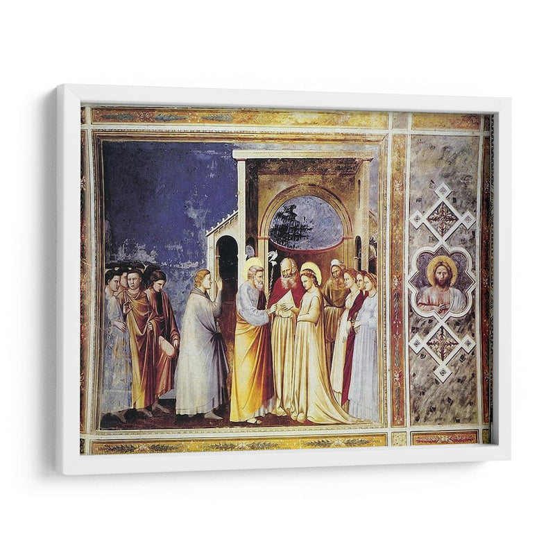 Los desposorios de la Virgen - Giotto | Cuadro decorativo de Canvas Lab
