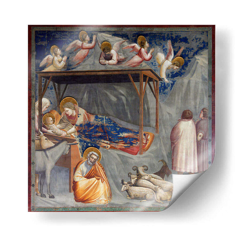 Natividad - Giotto | Cuadro decorativo de Canvas Lab